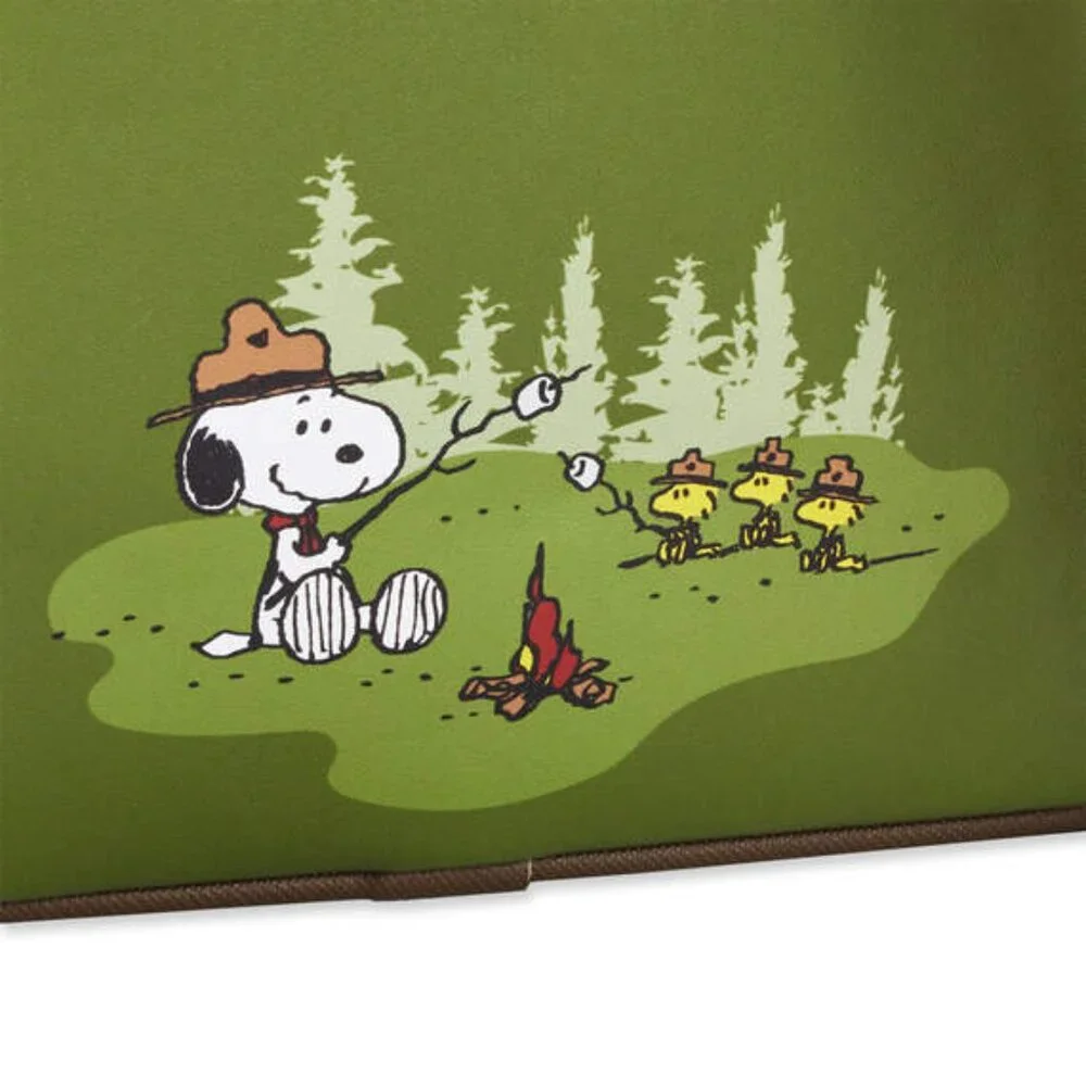 Loungefly | Bags | Loungefly Peanuts Snoopy Beagle Scouts Mini Green ...